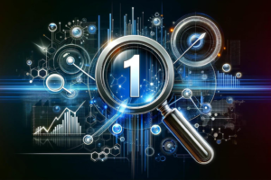 Graphical representation of Bing SEO strategies showing ranking improvement, with keywords, backlinks, and social signals highlighted.
